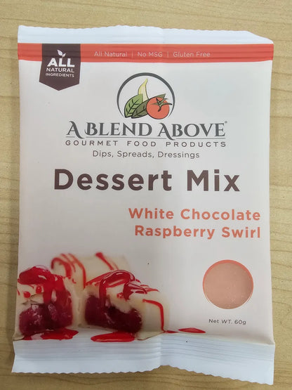 White Chocolate Raspberry Swirl Dessert Mix