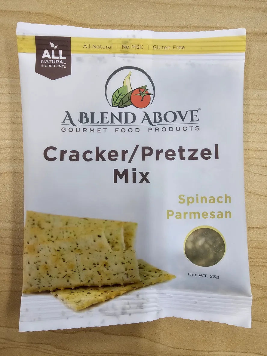 Spinach Parmesan Cracker Mix