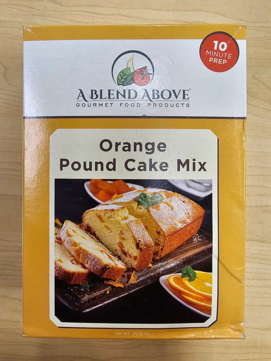 Orange Pound Cake Mix