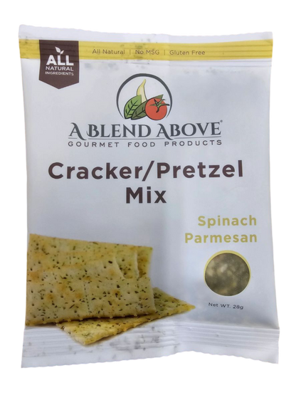 Spinach Parmesan Cracker Mix