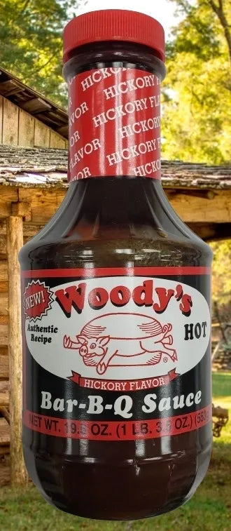 Woody's Hot Hickory Flavored BBQ Sauce