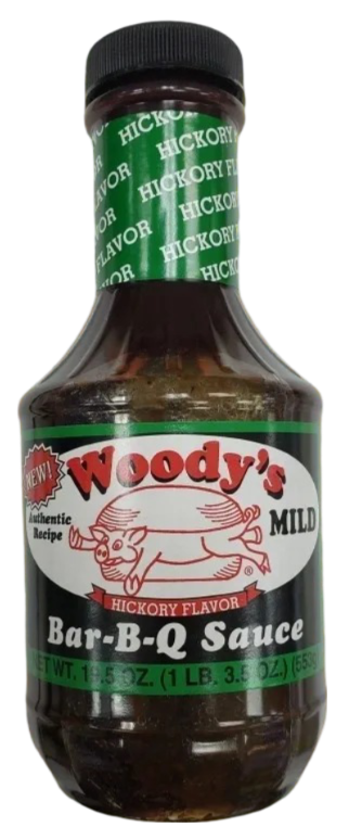 Woody's Mild Hickory Flavored BBQ Sauce