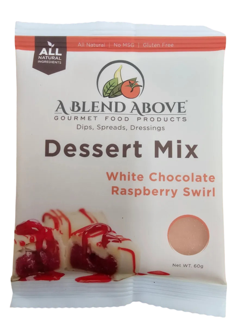 White Chocolate Raspberry Swirl Dessert Mix