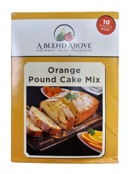 Orange Pound Cake Mix